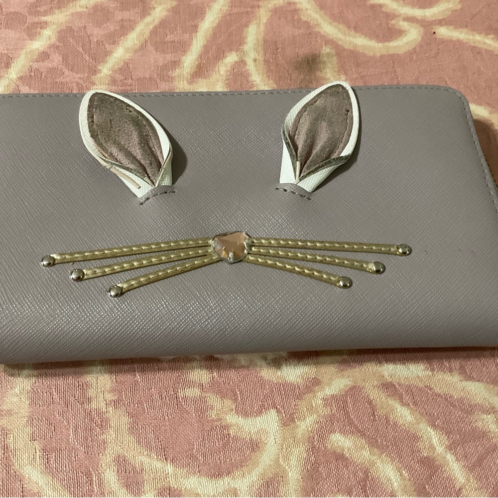 Kate Spade Rabbit Neda Leather Long Wallet - Picture 4 of 5
